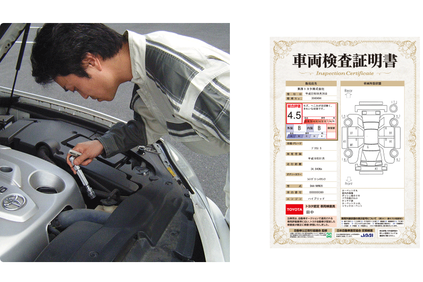 車両検査証明書