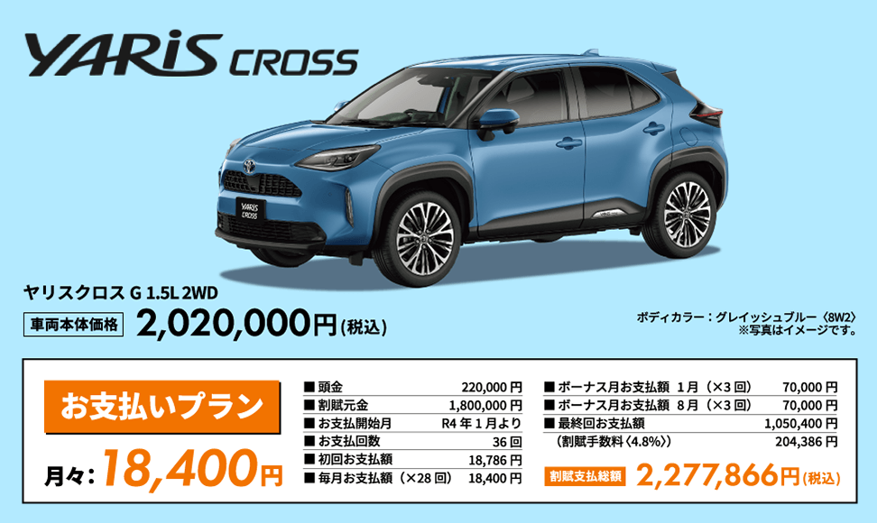 ヤリスクロス G